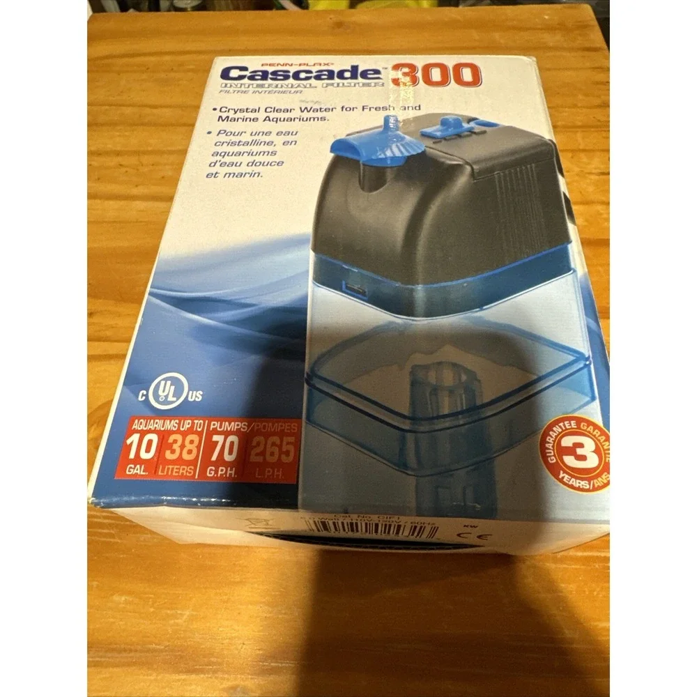 Penn-Plax Cascade Internal Aquarium Fish Tank Filter